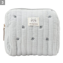 ふくふくにゃんこ コットンスクエアポーチ