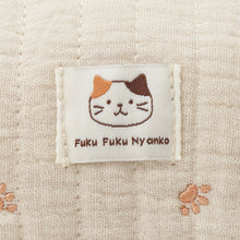ふくふくにゃんこ コットンスクエアポーチ