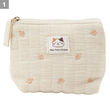 ふくふくにゃんこ コットンティッシュポーチ