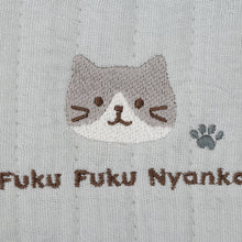 ふくふくにゃんこ コットンリール付きパスケース