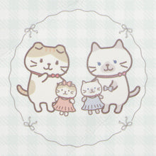 ふくふくにゃんこ 折りたためる小物入れ【ガチャガチャ販売】