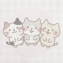 ふくふくにゃんこ 折りたためる小物入れ【ガチャガチャ販売】