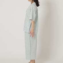 サッカーチェック半袖パジャマ