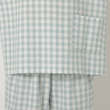 サッカーチェック半袖パジャマ