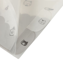 ふくふくにゃんこ インデックス付きクリアファイル