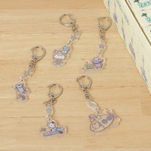 ふくふくにゃんこ 2連アクリルキーホルダー【ガチャガチャ販売】