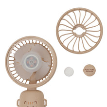 ふくふくにゃんこ 静音3WAYアロマハンディファン