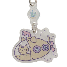 ふくふくにゃんこ 2連アクリルキーホルダー【ガチャガチャ販売】