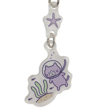 ふくふくにゃんこ 2連アクリルキーホルダー【ガチャガチャ販売】