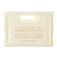 ふくふくにゃんこ プラ折り畳めるコンテナボックス(Sサイズ)