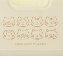 ふくふくにゃんこ プラ折り畳めるコンテナボックス(Sサイズ)