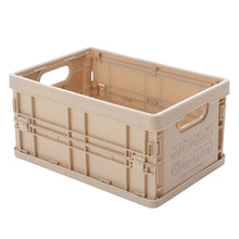 ふくふくにゃんこ プラ折り畳めるコンテナボックス(Sサイズ)