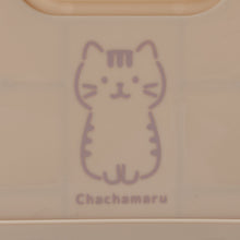 ふくふくにゃんこ プラ折り畳めるコンテナボックス(Sサイズ)