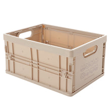 ふくふくにゃんこ プラ折り畳めるコンテナボックス(Mサイズ)