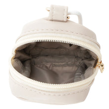 ふくふくにゃんこ ラテ色カラビナ付きガジェットポーチ