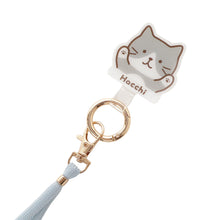 ふくふくにゃんこ カラビナ付きスマホストラップ