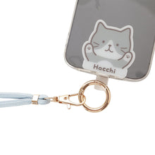 ふくふくにゃんこ カラビナ付きスマホストラップ