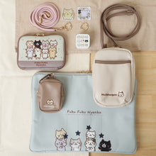 ふくふくにゃんこ カラビナ付きスマホストラップ