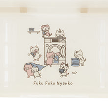 ふくふくにゃんこ ランドリーバスケット(Sサイズ)