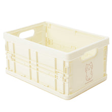 ふくふくにゃんこ プラ折り畳めるコンテナボックス(Sサイズ)