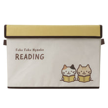 ふくふくにゃんこ ふくにゃんライフ不織布収納ボックス