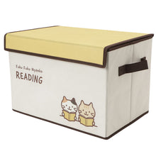 ふくふくにゃんこ ふくにゃんライフ不織布収納ボックス