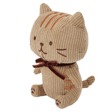 ふくふくにゃんこ コーデュロイおすわりマスコット