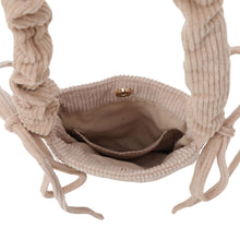 ふくふくにゃんこ コーデュロイスマホショルダー