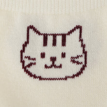 ふくふくにゃんこ バイカラーソックス