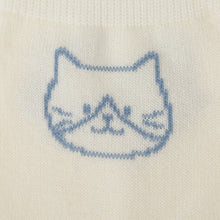 ふくふくにゃんこ バイカラーソックス