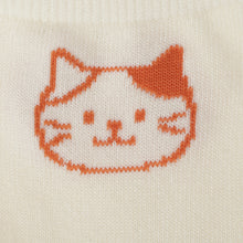 ふくふくにゃんこ バイカラーソックス