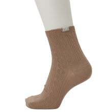 ふくふくにゃんこ ケーブルソックス