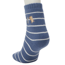 ふくふくにゃんこ 刺繍裏起毛ソックス