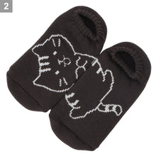 ふくふくにゃんこ ショート裏起毛ソックス