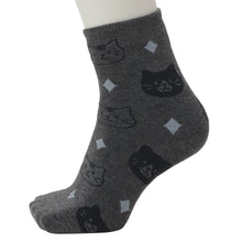 ふくふくにゃんこ フェイスパイルソックス