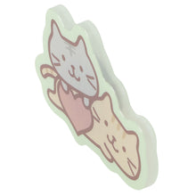 ふくふくにゃんこ アクリルマグネット【ガチャガチャ販売】