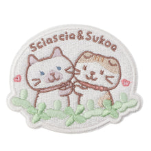 Fuku Fuku Nyankoシール付き刺繍ワッペン【ガチャガチャ販売】