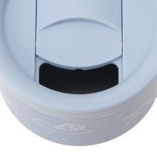 ふくふくにゃんこ ブルーふた付きステンレスマグカップ