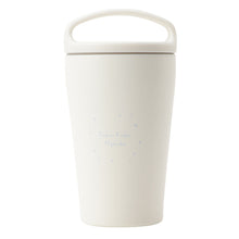 ふくふくにゃんこ ブルーハンドル付きステンレスタンブラー