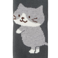 ふくふくにゃんこ 全身裏起毛ソックス