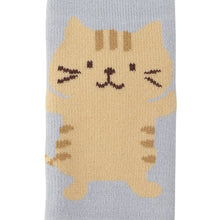 ふくふくにゃんこ 全身裏起毛ソックス