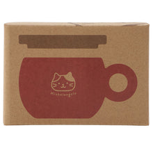 ふくふくにゃんこ 木製ふた付きマグカップ