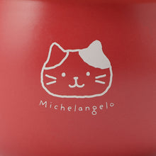 ふくふくにゃんこ 木製ふた付きマグカップ