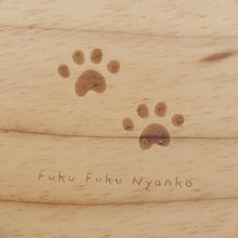 ふくふくにゃんこ 木製ふた付きマグカップ