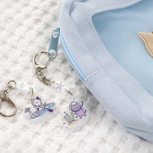 ふくふくにゃんこ 2連アクリルキーホルダー【ガチャガチャ販売】