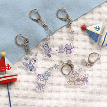 ふくふくにゃんこ 2連アクリルキーホルダー【ガチャガチャ販売】