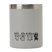 ふくふくにゃんこ ひげにゃんこ2WAYステンレスマグ