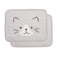 【2点セット】ふくふくにゃんこ 接触冷感冷えぷるパッド【セット購入】