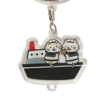 ふくふくにゃんこ 横浜3連キーホルダー【WEB限定】