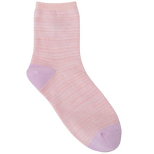 ふくふくにゃんこ ミックスカラークルーソックス